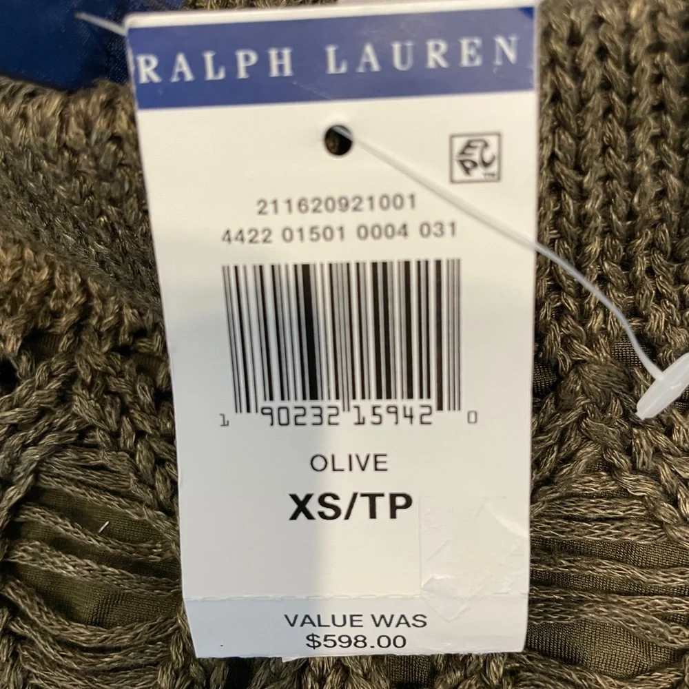 Ralph Lauren Olive skirt Blue Label NWT SZ XS - Picture 4 of 5